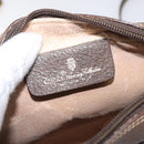 GUCCI GG Supreme Web Sherry Line Shoulder Bag PVC Beige 56 02 087 Auth 121924-18