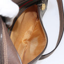 GUCCI GG Supreme Web Sherry Line Shoulder Bag PVC Beige 56 02 087 Auth 121924-21