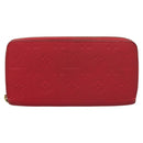 LOUIS VUITTON Monogram Empreinte Zippy Wallet Glenard M83639 LV Auth 121941-13
