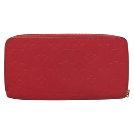 LOUIS VUITTON Monogram Empreinte Zippy Wallet Glenard M83639 LV Auth 121941 - 0