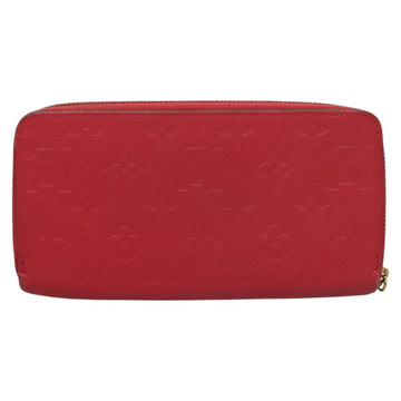 LOUIS VUITTON Monogram Empreinte Zippy Wallet Glenard M83639 LV Auth 121941 - 0