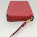 LOUIS VUITTON Monogram Empreinte Zippy Wallet Glenard M83639 LV Auth 121941-4