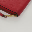 LOUIS VUITTON Monogram Empreinte Zippy Wallet Glenard M83639 LV Auth 121941-7