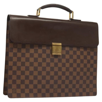 LOUIS VUITTON Damier Ebene Altona PM Briefcase N53315 LV Auth 121963