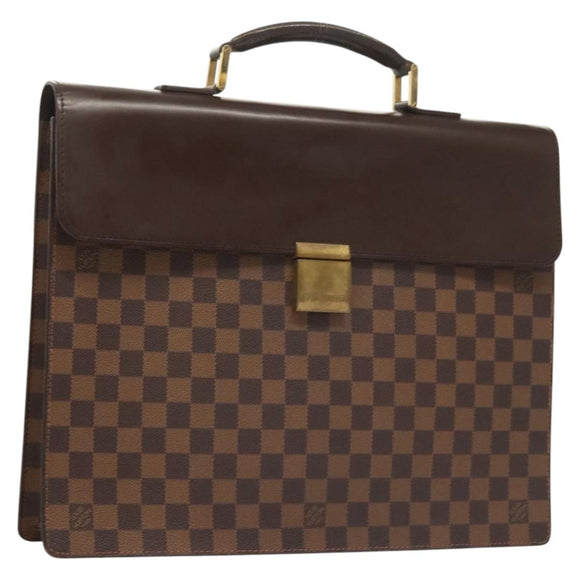 LOUIS VUITTON Damier Ebene Altona PM Briefcase N53315 LV Auth 121963