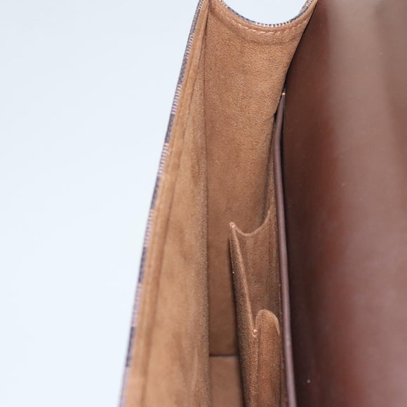 LOUIS VUITTON Damier Ebene Altona PM Briefcase N53315 LV Auth 121963