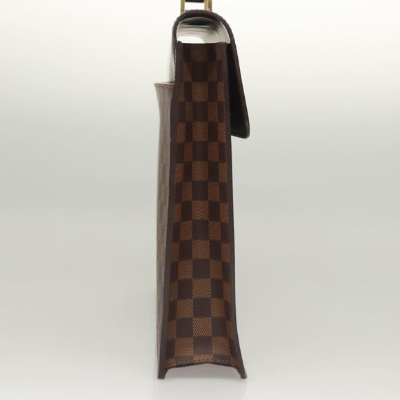 LOUIS VUITTON Damier Ebene Altona PM Briefcase N53315 LV Auth 121963