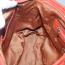 MCM Logogram Vicetos Tote Bag Canvas 2way Brown Gold Auth 121967-19