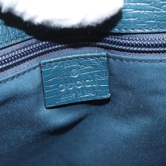 GUCCI GG Supreme Hand Bag PVC Beige Gold 131258 Auth 121977