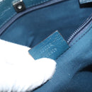 GUCCI GG Supreme Hand Bag PVC Beige Gold 131258 Auth 121977-12