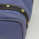 LOUIS VUITTON Antigua Cabas MM Tote Bag Blue M40087 LV Auth 121992-10