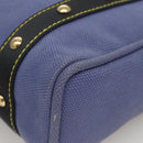 LOUIS VUITTON Antigua Cabas MM Tote Bag Blue M40087 LV Auth 121992-11
