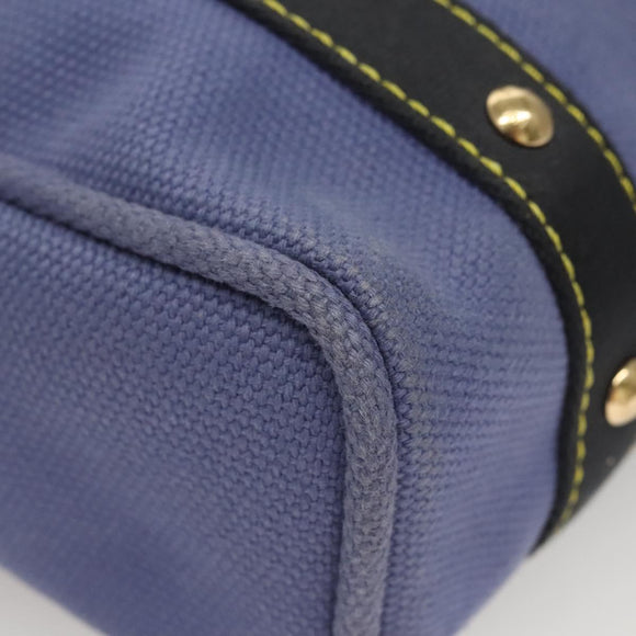 LOUIS VUITTON Antigua Cabas MM Tote Bag Blue M40087 LV Auth 121992