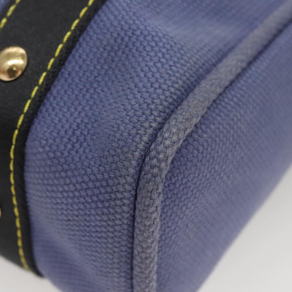 LOUIS VUITTON Antigua Cabas MM Tote Bag Blue M40087 LV Auth 121992