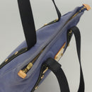 LOUIS VUITTON Antigua Cabas MM Tote Bag Blue M40087 LV Auth 121992-6