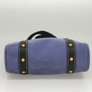 LOUIS VUITTON Antigua Cabas MM Tote Bag Blue M40087 LV Auth 121992-9