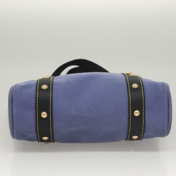 LOUIS VUITTON Antigua Cabas MM Tote Bag Blue M40087 LV Auth 121992