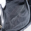 CHANEL Matelasse COCO Mark Chain Bag Lamb Skin Black Gold CC Auth 122001-23