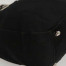 FENDI Hand Bag Nylon Black Silver Auth 122023-9