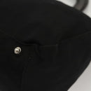 FENDI Hand Bag Nylon Black Silver Auth 122023-16