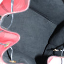 LOUIS VUITTON Epi Petit Noe Shoulder Bag Bicolor Black Red M44017 Auth 122033V-10