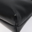 Salvatore Ferragamo Vala Shoulder Bag Leather Black Gold Auth 122037-9