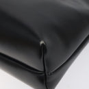 Salvatore Ferragamo Vala Shoulder Bag Leather Black Gold Auth 122037-15