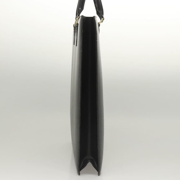 LOUIS VUITTON Epi Sac Plat Hand Bag Black M59082 LV Auth 122078