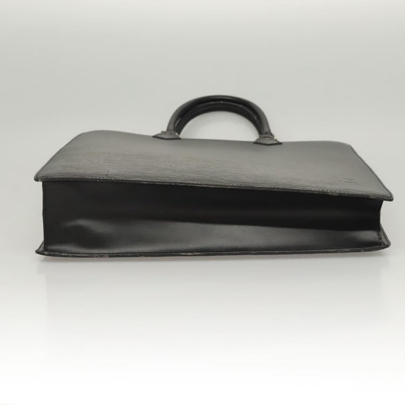 LOUIS VUITTON Epi Sac Plat Hand Bag Black M59082 LV Auth 122078