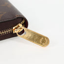 LOUIS VUITTON Monogram Zippy Wallet Long Wallet Fuchsia M41895 LV Auth 122092AM-7