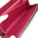 LOUIS VUITTON Monogram Zippy Wallet Long Wallet Fuchsia M41895 LV Auth 122092AM-20