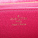 LOUIS VUITTON Monogram Zippy Wallet Long Wallet Fuchsia M41895 LV Auth 122092AM-11