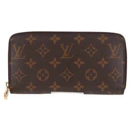 LOUIS VUITTON Monogram Zippy Wallet Long Wallet Fuchsia M41895 LV Auth 122092AM