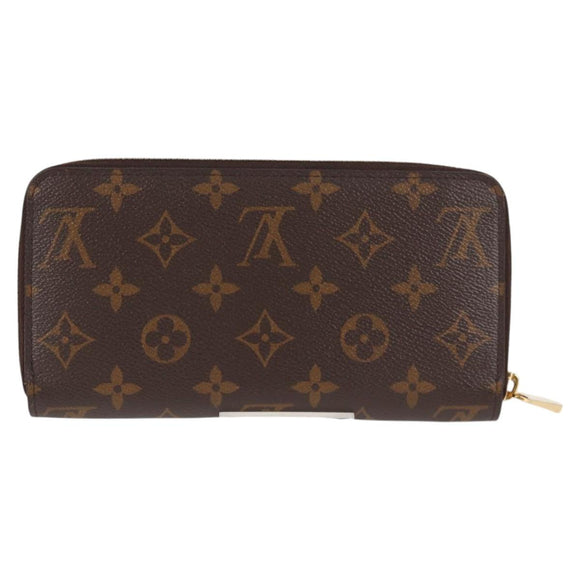 LOUIS VUITTON Monogram Zippy Wallet Long Wallet Fuchsia M41895 LV Auth 122092AM