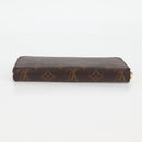 LOUIS VUITTON Monogram Zippy Wallet Long Wallet Fuchsia M41895 LV Auth 122092AM-6