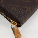 LOUIS VUITTON Monogram Zippy Wallet Long Wallet Fuchsia M41895 LV Auth 122092AM-15