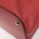 Salvatore Ferragamo Hand Bag Leather Pink Silver Auth 122097-9