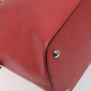 Salvatore Ferragamo Hand Bag Leather Pink Silver Auth 122097-14