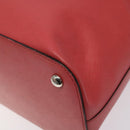 Salvatore Ferragamo Hand Bag Leather Pink Silver Auth 122097-15