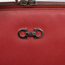 Salvatore Ferragamo Hand Bag Leather Pink Silver Auth 122097-17