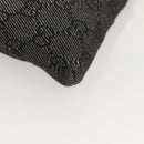 GUCCI GG Canvas Waist bag Gray Silver 28566 Auth 122104-14