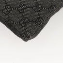 GUCCI GG Canvas Waist bag Gray Silver 28566 Auth 122104-9