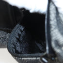 GUCCI GG Canvas Waist bag Gray Silver 28566 Auth 122104-21