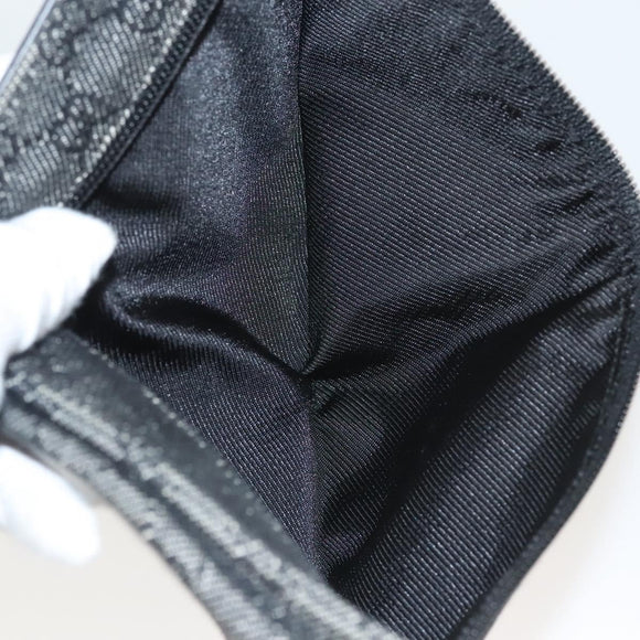 GUCCI GG Canvas Waist bag Gray Silver 28566 Auth 122104