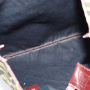 FENDI Zucca Canvas Tote Bag Black Brown Auth 122111-10