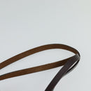 FENDI Zucca Canvas Tote Bag Black Brown Auth 122111-8