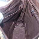 BURBERRY Nova Check Tote Bag Canvas Leather Beige Gold Auth 122113-20