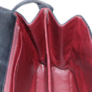 CHANEL Matelasse Shoulder Bag Caviar Skin Black Gold CC Auth 122114-23