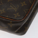 LOUIS VUITTON Monogram Compiegne 23 Clutch Bag M51847 LV Auth 122129-11