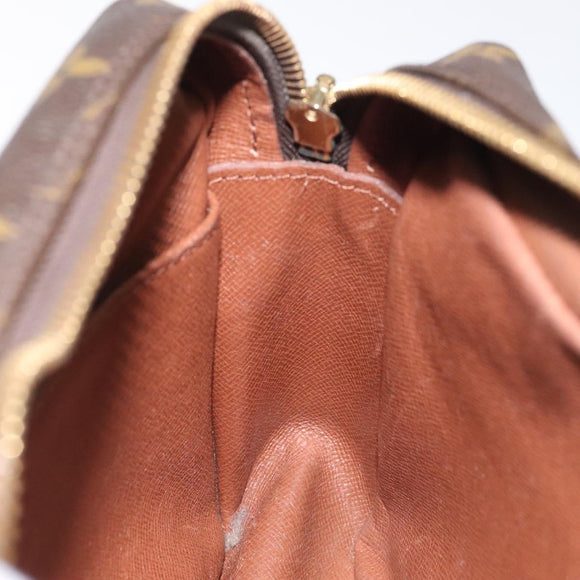 LOUIS VUITTON Monogram Compiegne 23 Clutch Bag M51847 LV Auth 122129